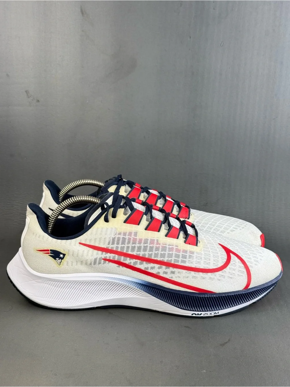 Nike AIR ZOOM PEGASUS 37 'NEW ENGLAND PATRIOTS' sneakers men’s 11